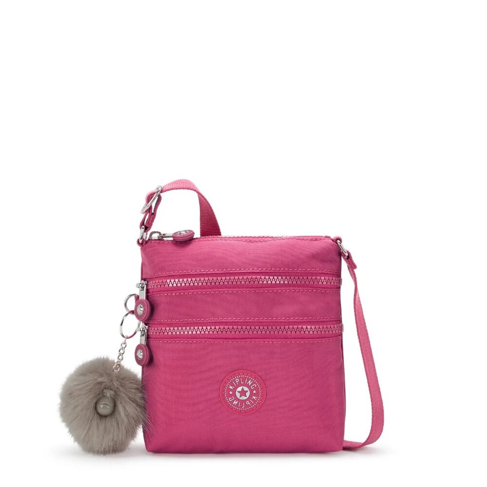 Kipling Fuchsia Pink Alvar Extra Small Mini Bag NWT